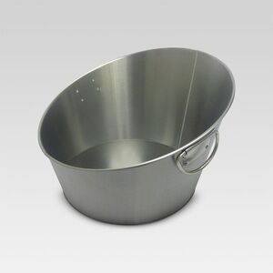 Stainless Steel Angled Beverage Tub-Drink Bucket Party Ice Bucket